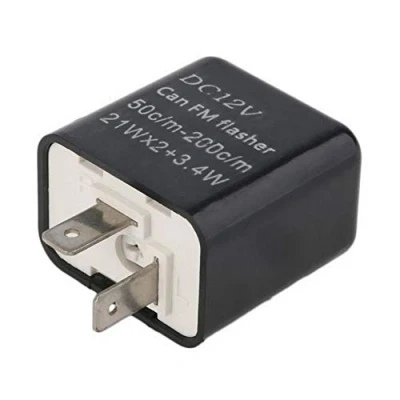 Abbildung von ETOPARS Blinkrelais 12V 2Pin Einstellbar Blinker Relais für Elektronische Blinkgergeber Blinkfrequenzkontroll Motorrad