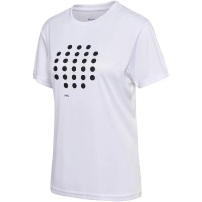Abbildung von hummel Damen Hmlcourt T shirt S/S Woman Shirt, Weiß, M EU