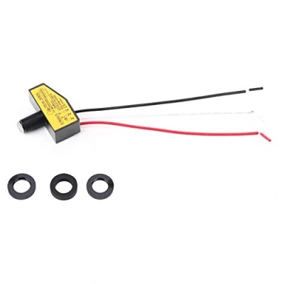 Abbildung von Lichtschalter, Haofy Twilight Switch 12 V 24 36 48 V, Mini Lichtsteuerung Lichtsensor Steuerschalter Dusk To Till Dawn
