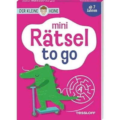 Abbildung von Der kleine Heine. Mini Rätsel to go. Ab 7 Jahren Bunter Rätselspaß für unterwegs Praktisches Pocket Format: 40 bunte