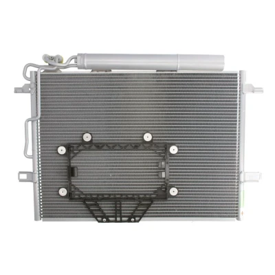 Abbildung von NRF EASY FIT 350211 Klimakondensator mit Trockner, Dichtring 13,8 Aluminium 585 MERCEDES BENZ: CLS Coupe, E Class T modell