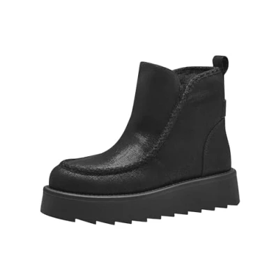 Abbildung von Tamaris Snowboot/Winterstiefel, Damen, Größe: 40, Black metallic Schuhe