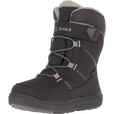 Abbildung von Kamik Jungen Unisex Kinder Stance2 Schneestiefel, Black MID Grey (BMG), 26 EU