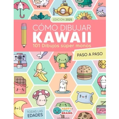 Abbildung von Cómo Dibujar Kawaii: 101 Dibujos Súper Monos para Aprender a Paso (Mundo Kawaii, Band 1)