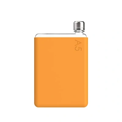 Abbildung von memobottle A5 Silikonhülle Mandarine (Nur Hülle)