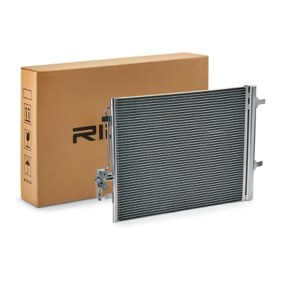 Abbildung von NRF EASY FIT 35850 Klimakondensator mit Trockner, Dichtring 18 13,7 Aluminium 575 FORD: S Max Mk1, Galaxy Mk2 MPV, MONDEO 4 Turnier