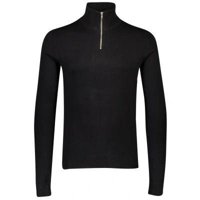 Abbildung von Lindbergh HALF Melange Strickpullover, Herren, Größe: Small, Black