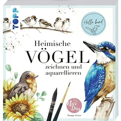 Abbildung von Heimische Vögel zeichnen und aquarellieren