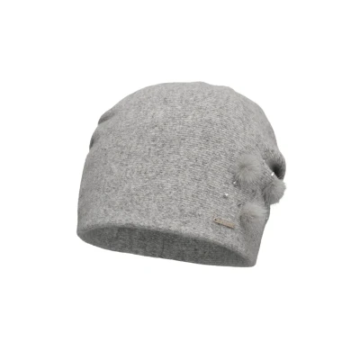 Abbildung von VIVISENCE Winter Mütze Für Damen Beanie Mit Innenfutter DREI Falten Perfekten Sitz Perfekte Passform Herbst Gemütlich Ideal Kalte Wintertage Und Outdoor Aktivitäten, Hellgrau,Einheitsgröße