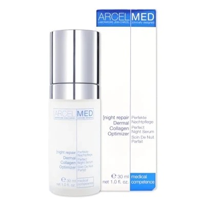 Abbildung von JEAN D&#039;ARCEL ARCELMED Dermal Collagen Optimizer night repair Kollagenserum spendet intensiv Feuchtigkeit 30ml