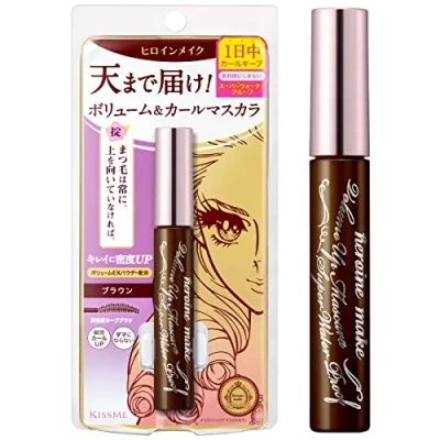 Abbildung von Heroine Make Volume Up Mascara Super WP 02 Brown Blotting Paper Set