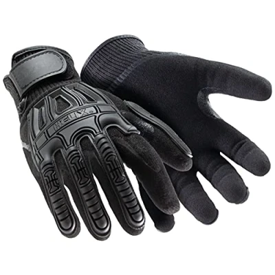 Abbildung von HexArmor Helix 3003 robuste Einsatz und Zugriffshandschuhe Schwarz Gr 08