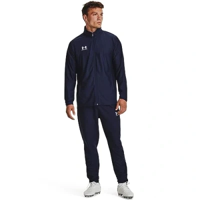 Abbildung von Under Armour Challenger SET Trainingsanzug, Herren, Größe: XL, Midnight navy white