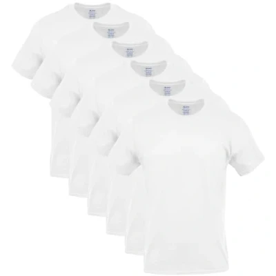 Abbildung von Gildan Herren Crew T Shirts Multipack Style G1100 Unterhemd, Weiß (6 Stück), XL (6er Pack)