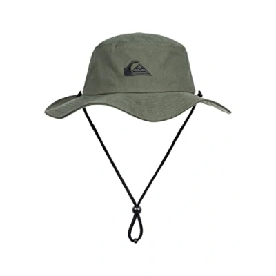Abbildung von Quiksilver Herren Bushmaster Sun Protection Floppy Visor Bucket Hat Sonnenhut, Thymian, S/M