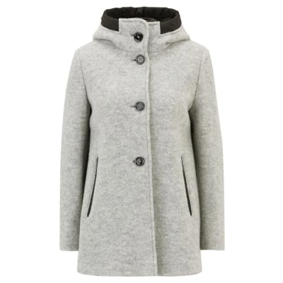Abbildung von Gil Bret MIT Kapuze Kurzmantel, Damen, Größe: 38, Light grey melange