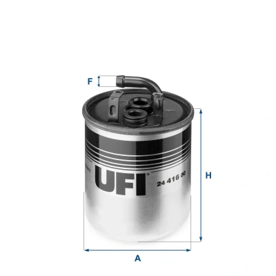 Abbildung von UFI Filters 24.416.00 Dieselfilter für Autos