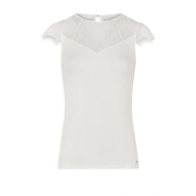 Abbildung von Morgan Shortsleeved Bluse, Damen, Größe: XS, Offwhite