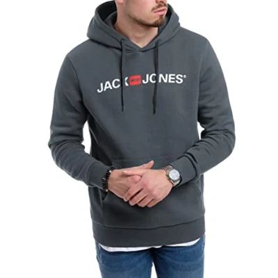 Abbildung von JACK &amp; JONES Herren Kapuzenpullover (Sea Spray (Corp 054, L))