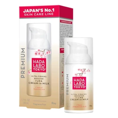 Abbildung von Hada Labo Tokyo Premium Ultra Firming Booster Tagescreme Hyaluronsäure