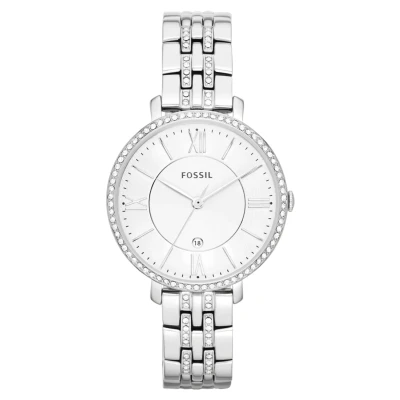 Abbildung von Fossil Jacqueline Uhr silvercoloured, Damen, Größe: One Size, Silver coloured