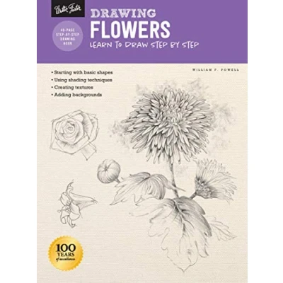 Abbildung von Drawing: Flowers with William F. Powell: Learn to Draw step by (How &amp; Paint)