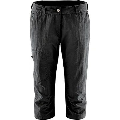 Abbildung von MAIER SPORTS Damen Funktions Capri Neckar aus 100% PA, Funktionshose/ Outdoorhose/ Wanderhose/ Caprihose, Schwarz (black/900), Gr. 44