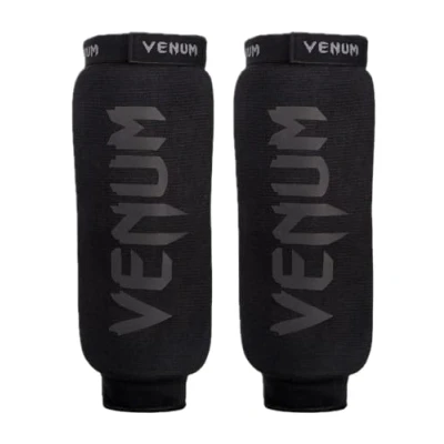 Abbildung von Venum, Kontact Schienbeinschützer Without Foot, Herren, L, Schwarz/Schwarz