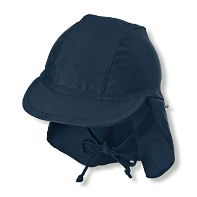 Abbildung von Sterntaler Unisex Baby Schirmmütze Mit Nackenschutz 2502098 Hat, Marine, 51 EU