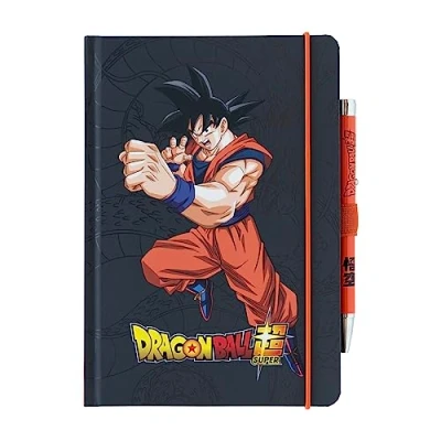 Abbildung von Grupo Erik Premium Notizbuch A5 Liniert Dragon Ball Super Goku Notizblock Tagebuch für Erwachsene und Kinder mit Projektor Stift