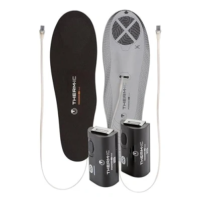 Abbildung von therm ic Heat Flat mit C Pack 1300 B Beheizbare Sohle Set, Schwarz, One Size