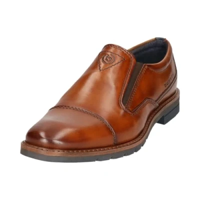 Abbildung von bugatti Schnürschuh, Businessschuh, Abendschuh mit kleinen Stretcheinsätzen, Weite G