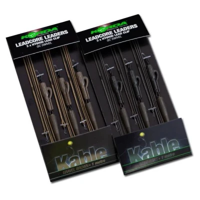 Abbildung von Korda Leadcore Leader Hybrid Lead Clip QC Wirbel Weed Karpfen Vorfächer