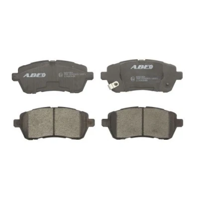 Abbildung von ABE C13063ABE Bremsbelagsatz Vorderachse mit akustischer Verschleißwarnung FORD: FIESTA 6, 7, 6 Van, SUZUKI: SWIFT 4, 5