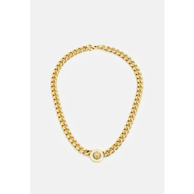Abbildung von Guess Chain LION COIN Unisex Halskette goldcoloured, Größe: One Size, Gold coloured