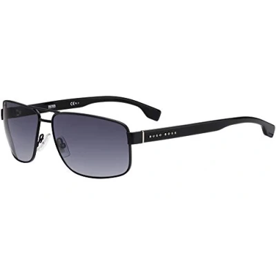 Abbildung von Boss Sonnenbrillen 1035/S Matte Black/Grey Shaded 64/15/140 Herren