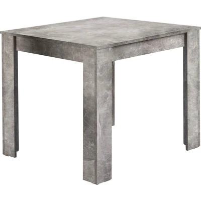 Abbildung von byLIVING Esszimmertisch Nepal/Beton Optik grau/kompakter Küchentisch 120 cm breit/Esstisch Melaminharz beschichtet / 18 mm Dicke Tischplatte x 80, H 75