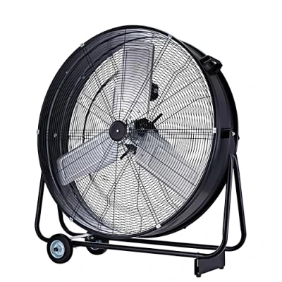 Abbildung von be cool Windmaschine »Industrie 75cm BCIWM75CM schwarz«, fahrbarer, Vollkupfermotor, Aluminium Rotor, Spinnennetz Schutzgitter