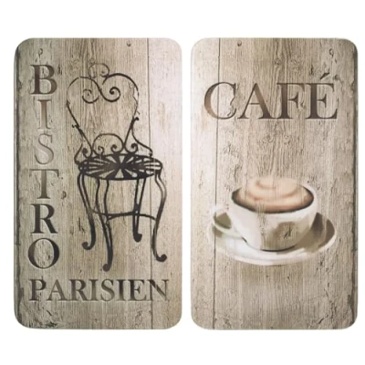 Abbildung von Herdabdeckplatte Universal Bistro 2er Set