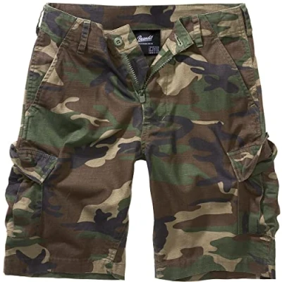 Abbildung von Brandit Kids BDU Ripstop Shorts Woodland Gr. 122/128