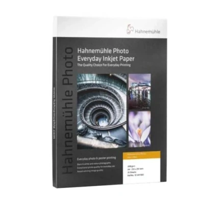 Abbildung von Hahnemühle Photo Matt Fibre, 200 g/m², DIN A4, 210x297 mm, warmweiß, Fotopapier, 25 Blatt