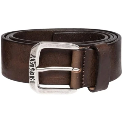 Abbildung von Replay Herren Gürtel aus Leder, Fade Tobacco 117 (Braun), 85