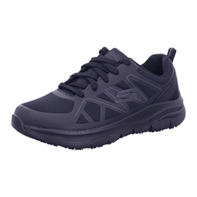 Abbildung von Skechers Herren Arch Fit Sr Axtell work shoes, Black Synthetic Textile, 45 EU