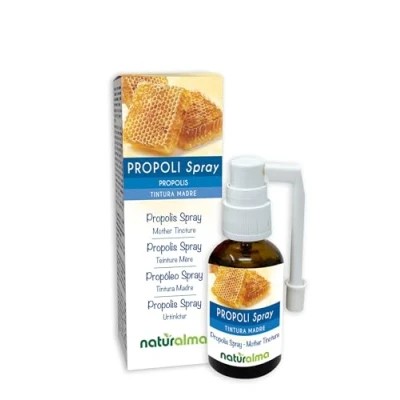 Abbildung von Propolis Spray (Propolis) Harz mit Alkohol Urtinktur NATURALMA Flüssig Extrakt 30 ml Nahrungsergänzungsmittel