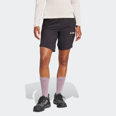 Abbildung von Adidas Terrex ZIP OFF Stoffhose, Damen, Größe: 32, Black