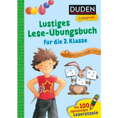 Abbildung von Duden Leseprofi Lustiges Lese Übungsbuch für die 2. Klasse: Mit 100 spannenden Leserätseln Zuhause lernen, Leseübungen und Rätsel Kinder ab 7 Jahren