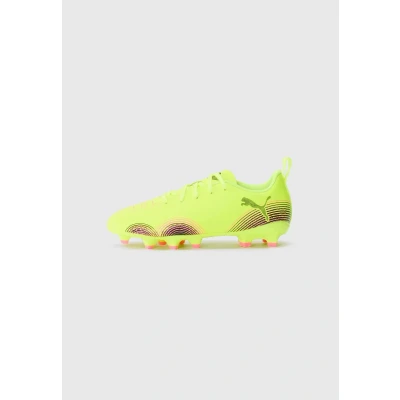 Abbildung von Puma Future 8 PLAY FG/AG JR Unisex Fußballschuh Nocken für Kinder, Größe: 33, Yellow/black Schuhe