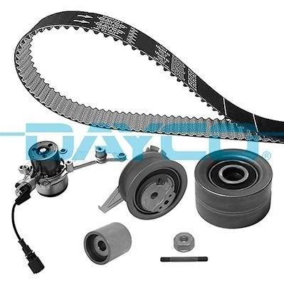 Abbildung von DAYCO KTBWP12330 Wasserpumpe + Zahnriemensatz schaltbare AUDI: A4 B9 Avant, A5 Sportback, Saloon, VOLKSWAGEN: Touran II