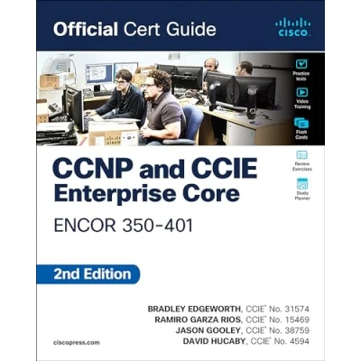Abbildung von CCNP and CCIE Enterprise Core ENCOR 350 401 Official Cert Guide