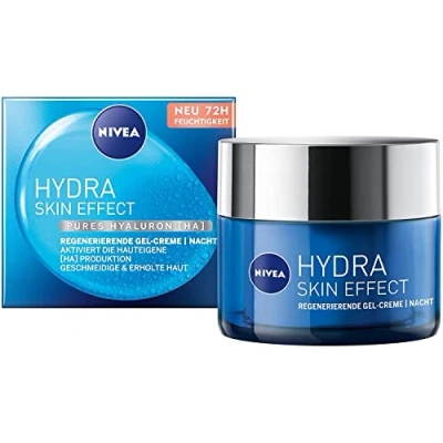 Abbildung von Nivea Hydra SKIN Effect Regenerative GEL Creme Night Nachtpflege, Größe: 50 ml,